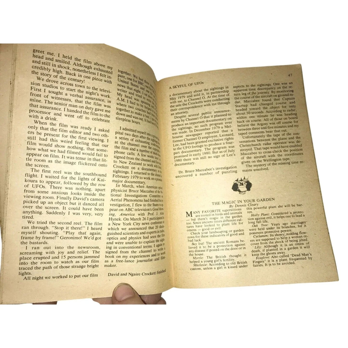 Fate Magazine December 1980 The World's Mysteries Explored UFOs - Fate Magaizne - A+ Stuff