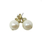 Faux Pearl EARRING and NECKLACE SET Gold Tone 2 Pairs of earrings - Unbranded - A+ Stuff