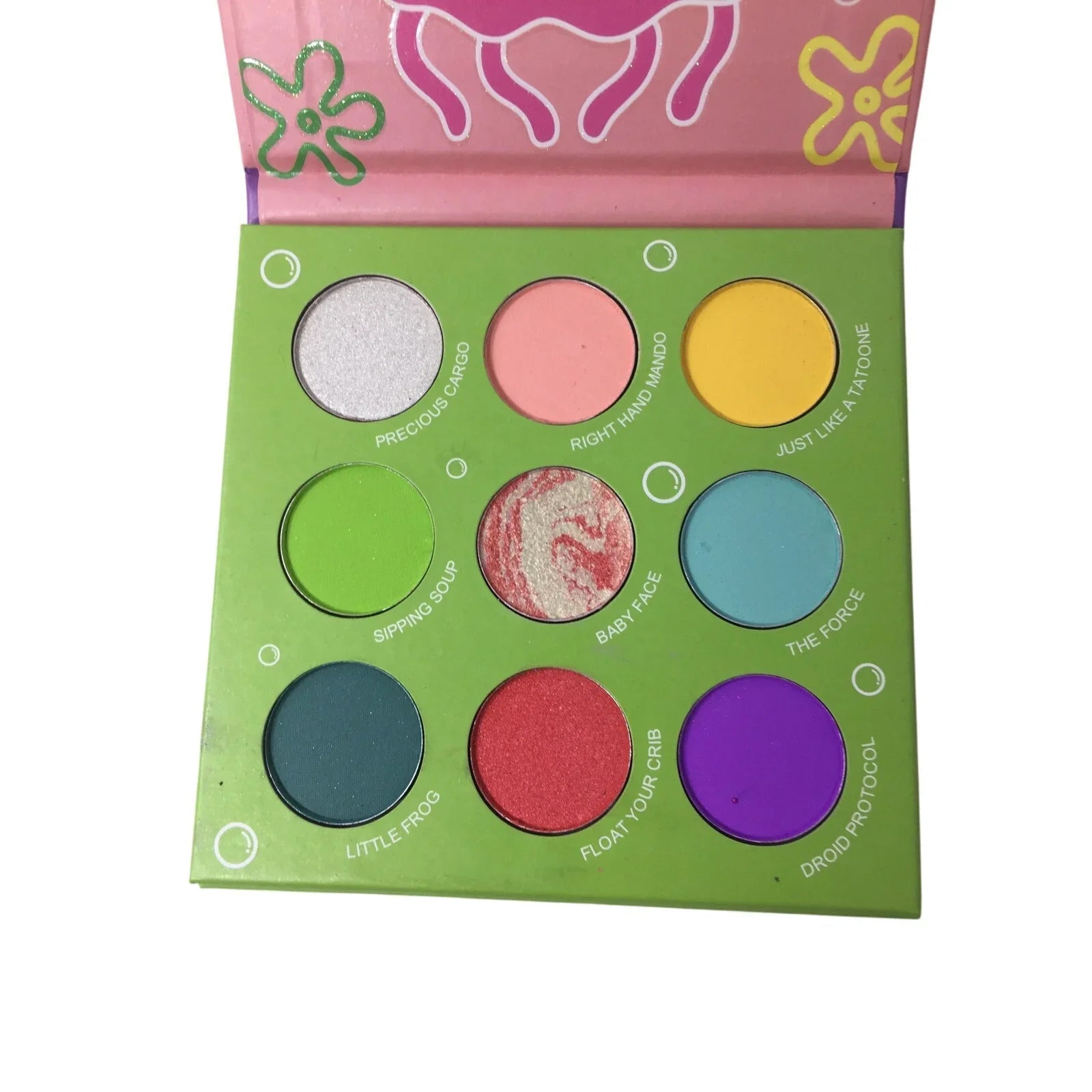 Favor Beauty Mr Krabs, Patrick & Squidward Palettes - Set of 3 Spongebob Squarepants Character Make - up Palettes - Favor Beauty - Make up - A+ Stuff