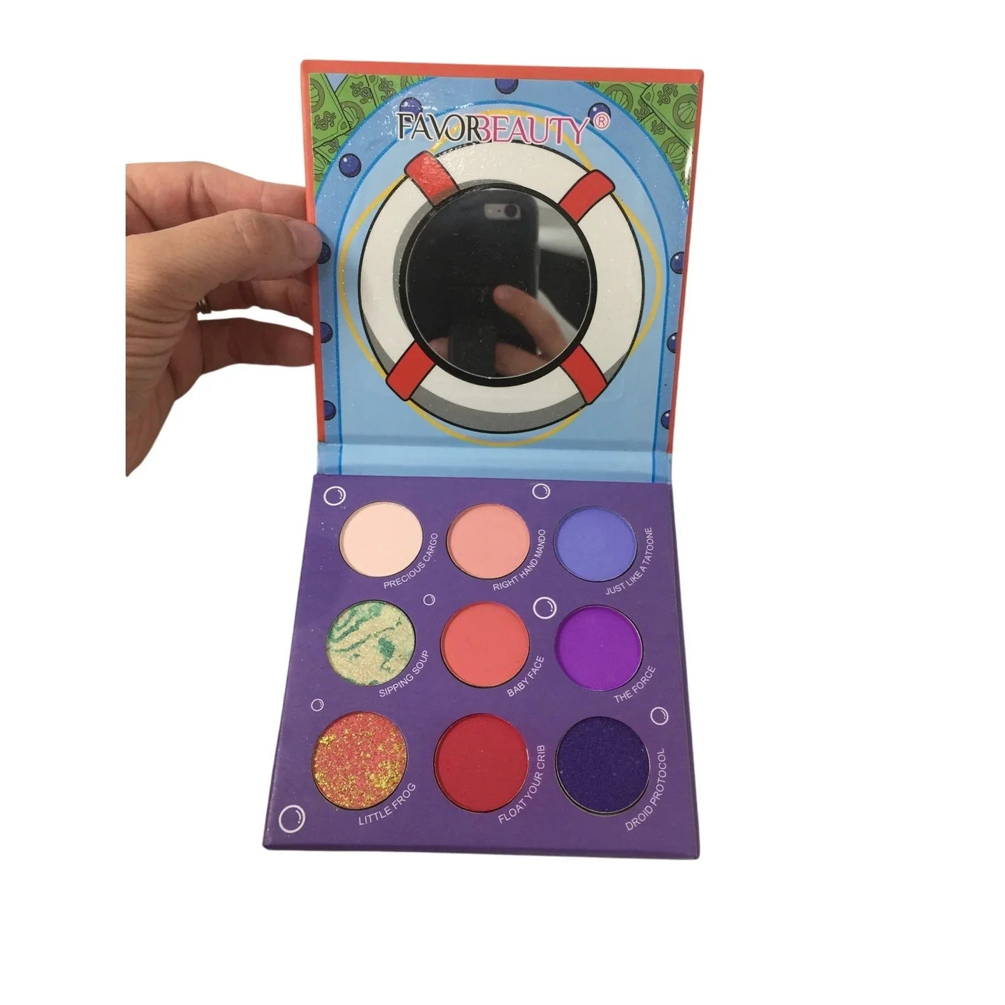 Favor Beauty Mr Krabs, Patrick & Squidward Palettes - Set of 3 Spongebob Squarepants Character Make - up Palettes - Favor Beauty - Make up - A+ Stuff