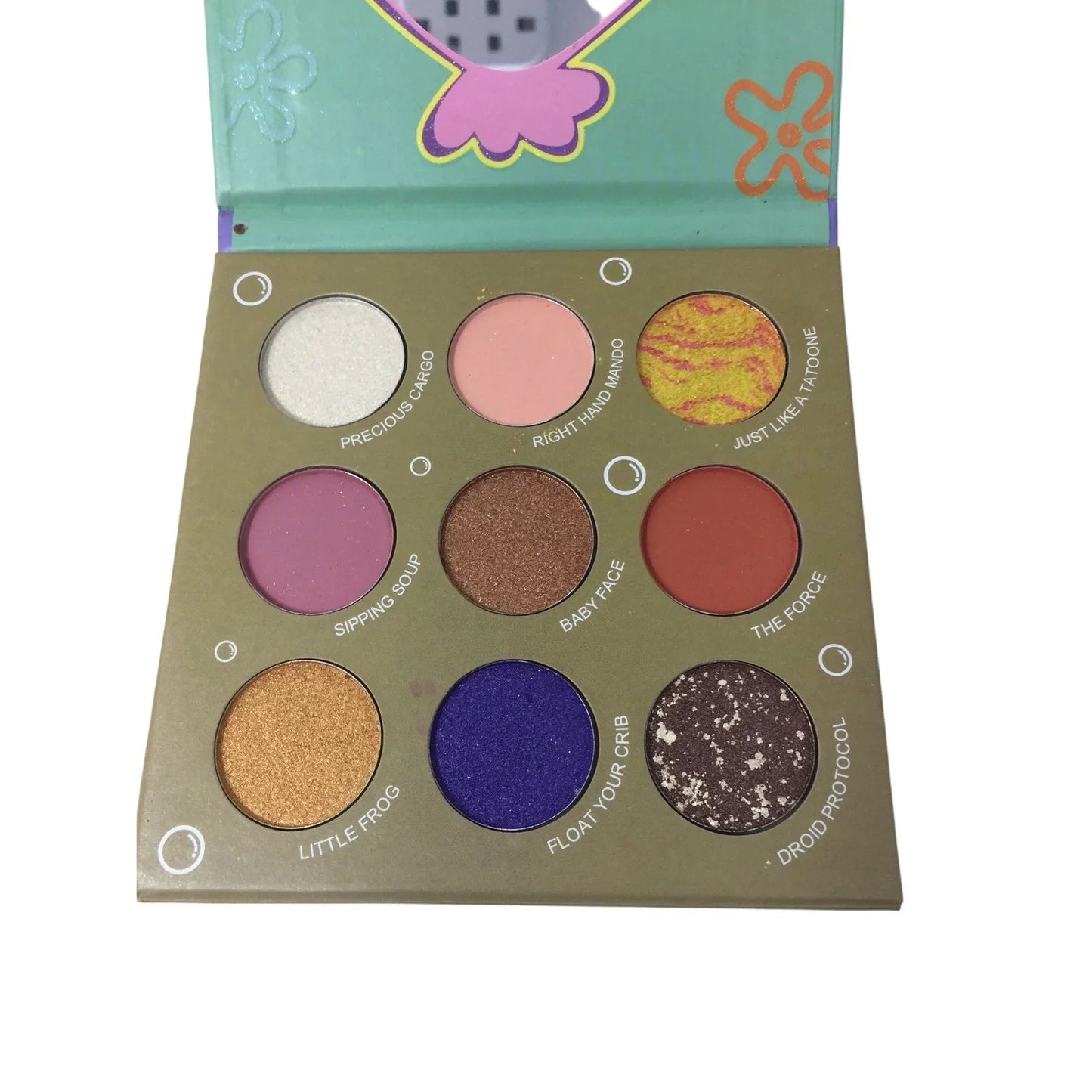 Favor Beauty Mr Krabs, Patrick & Squidward Palettes - Set of 3 Spongebob Squarepants Character Make - up Palettes - Favor Beauty - Make up - A+ Stuff