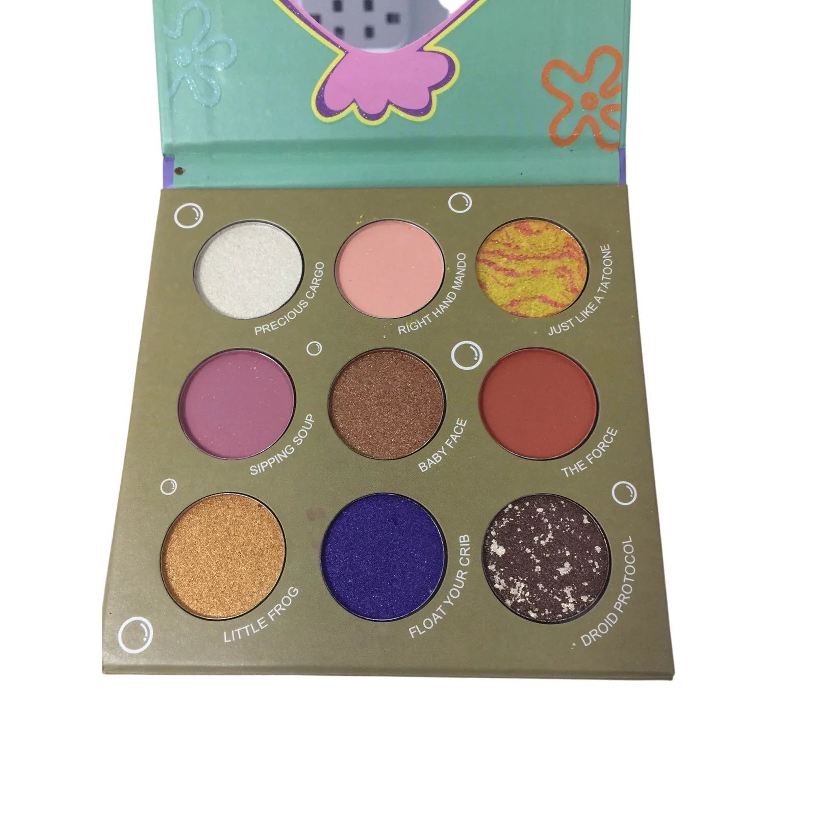 Favor Beauty Mr Krabs, Patrick & Squidward Palettes - Set of 3 Spongebob Squarepants Character Make - up Palettes - Favor Beauty - Make up - A+ Stuff