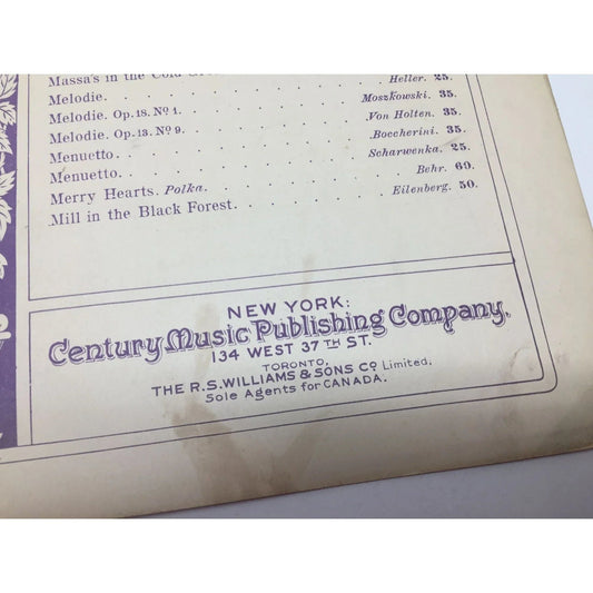 Favorite Compositions for the Piano (Century edition) - A+ Stuff - SHEET MUSIC - A+ Stuff