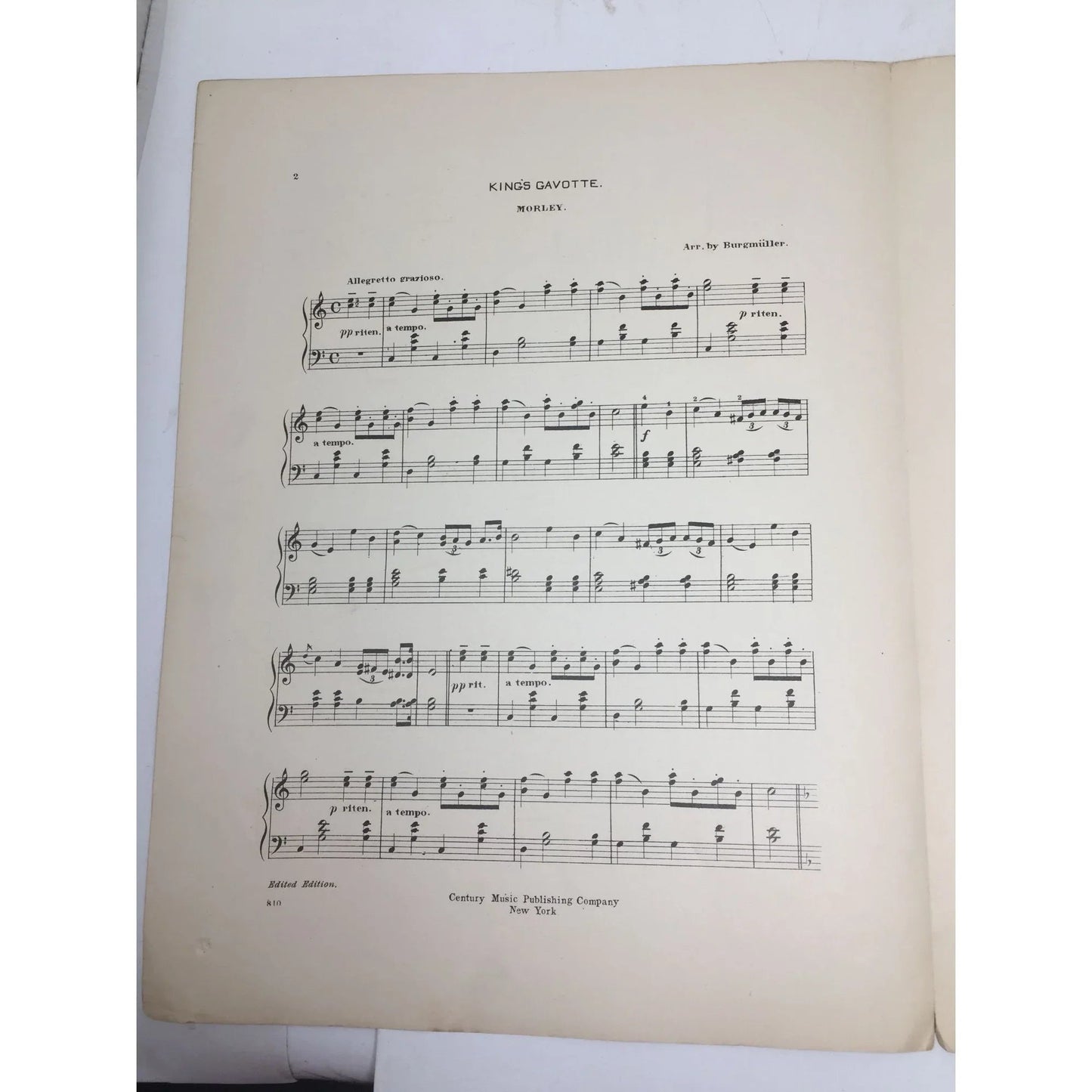 Favorite Compositions for the Piano (Century edition) - A+ Stuff - SHEET MUSIC - A+ Stuff
