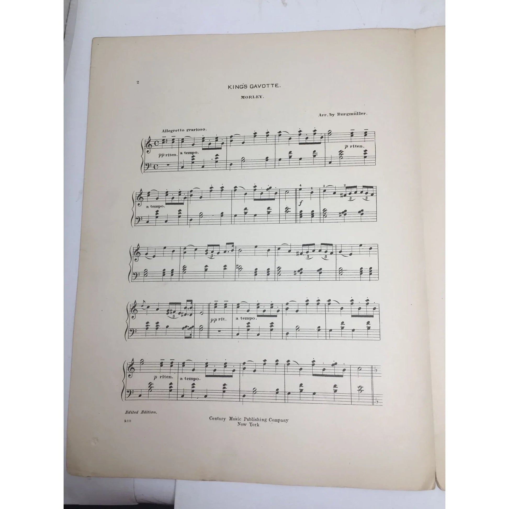 Favorite Compositions for the Piano (Century edition) - A+ Stuff - SHEET MUSIC - A+ Stuff