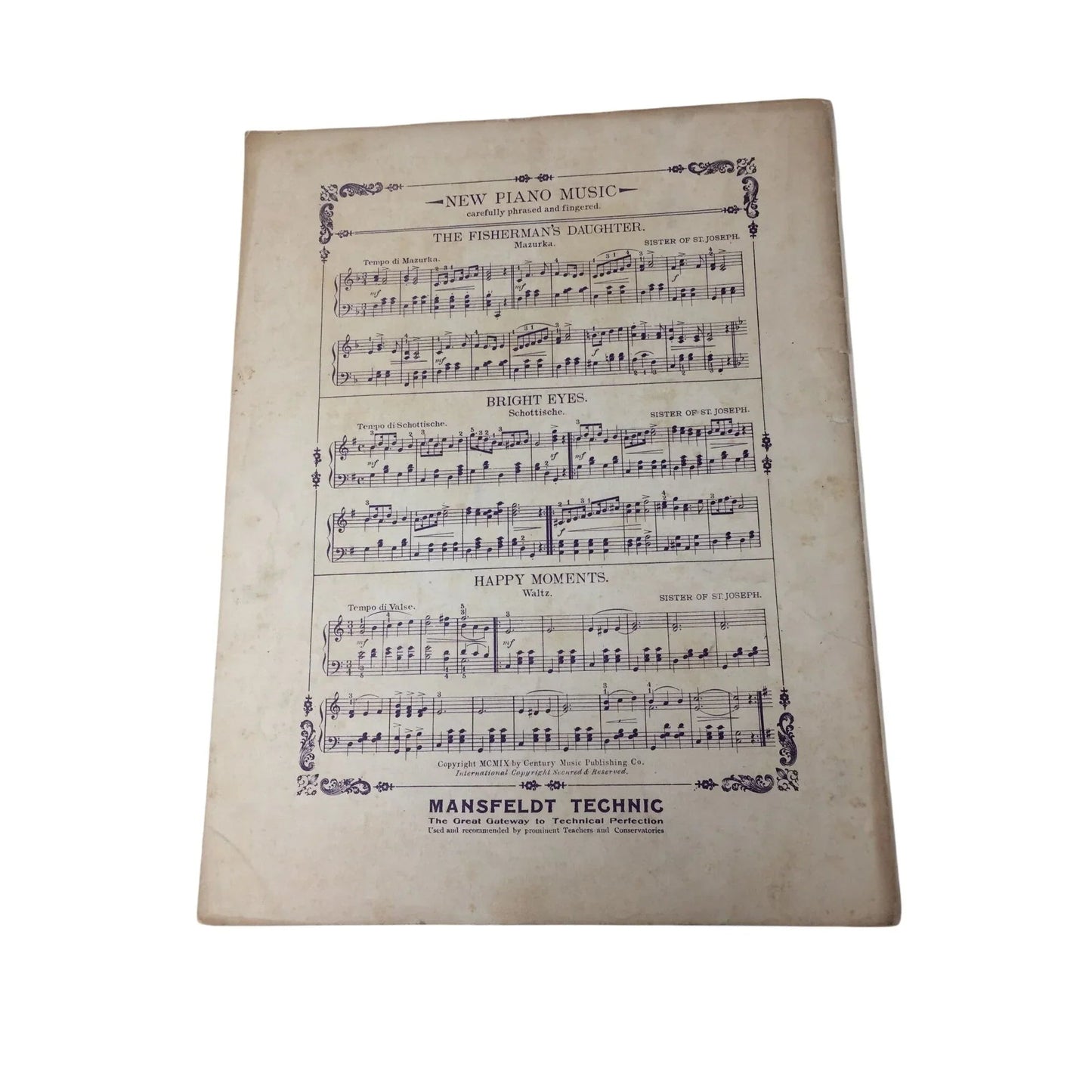 Favorite Compositions for the Piano (Century edition) - A+ Stuff - SHEET MUSIC - A+ Stuff
