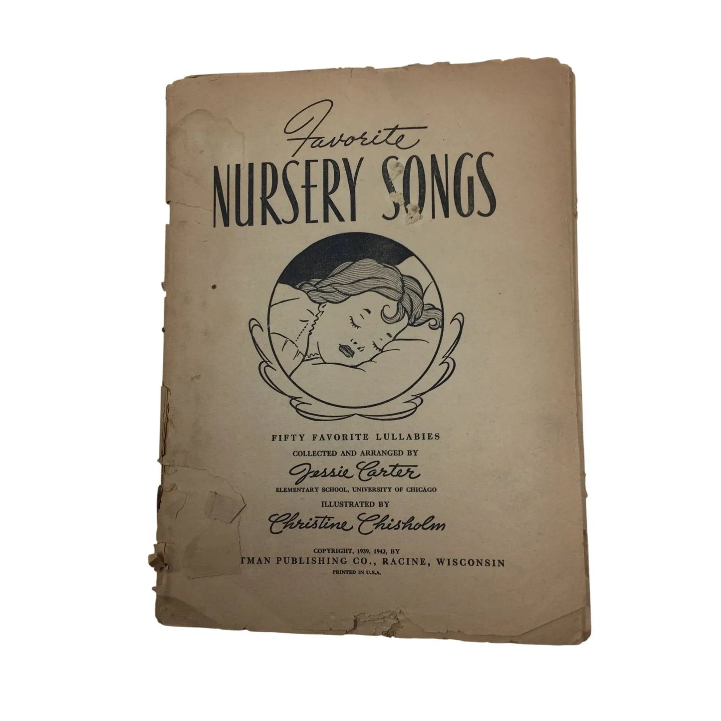 ''Favorite Nursery Songs'' by Jessie Carter and Christine Chrisholm - A+ Stuff - SHEET MUSIC - A+ Stuff