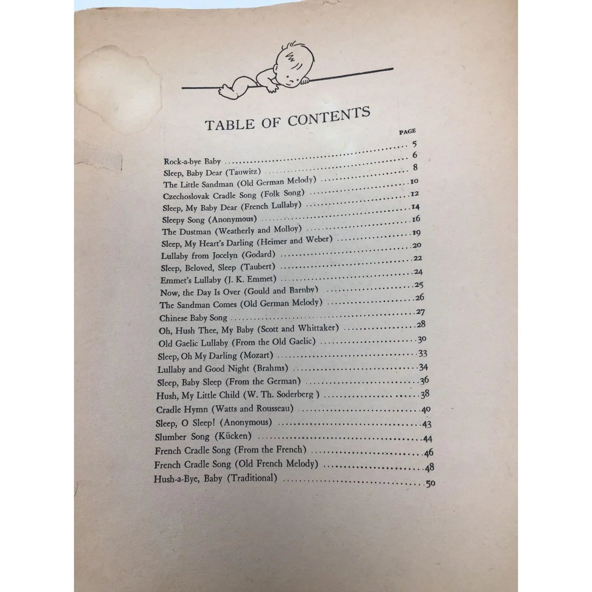 ''Favorite Nursery Songs'' by Jessie Carter and Christine Chrisholm - A+ Stuff - SHEET MUSIC - A+ Stuff