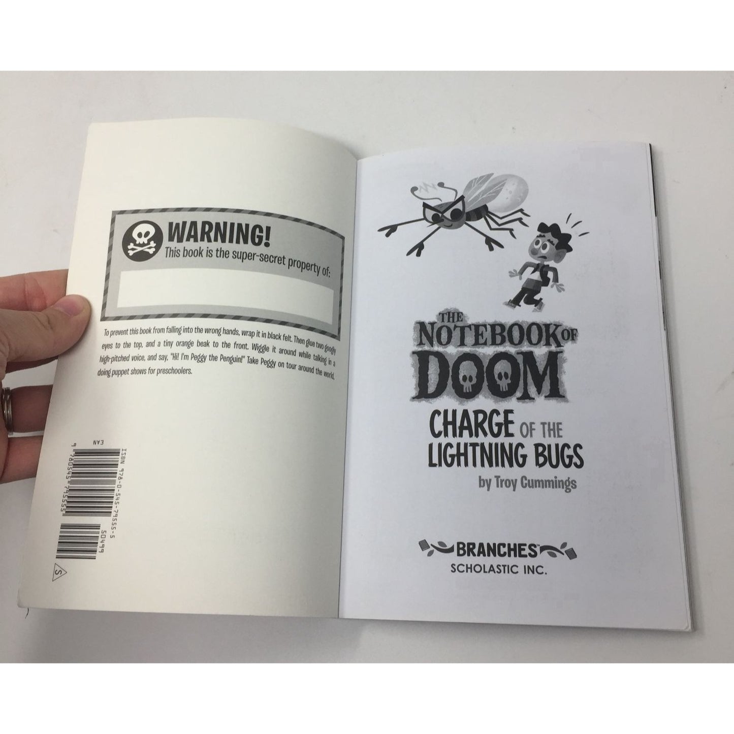 The Notebook of Doom by Troy Cummings