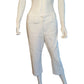 Women's Charter Club White Dress Pants with Pockets Size Small