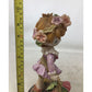 Precious Moments Collection Garden Girl Fairy wearing Flower Crown Figurine