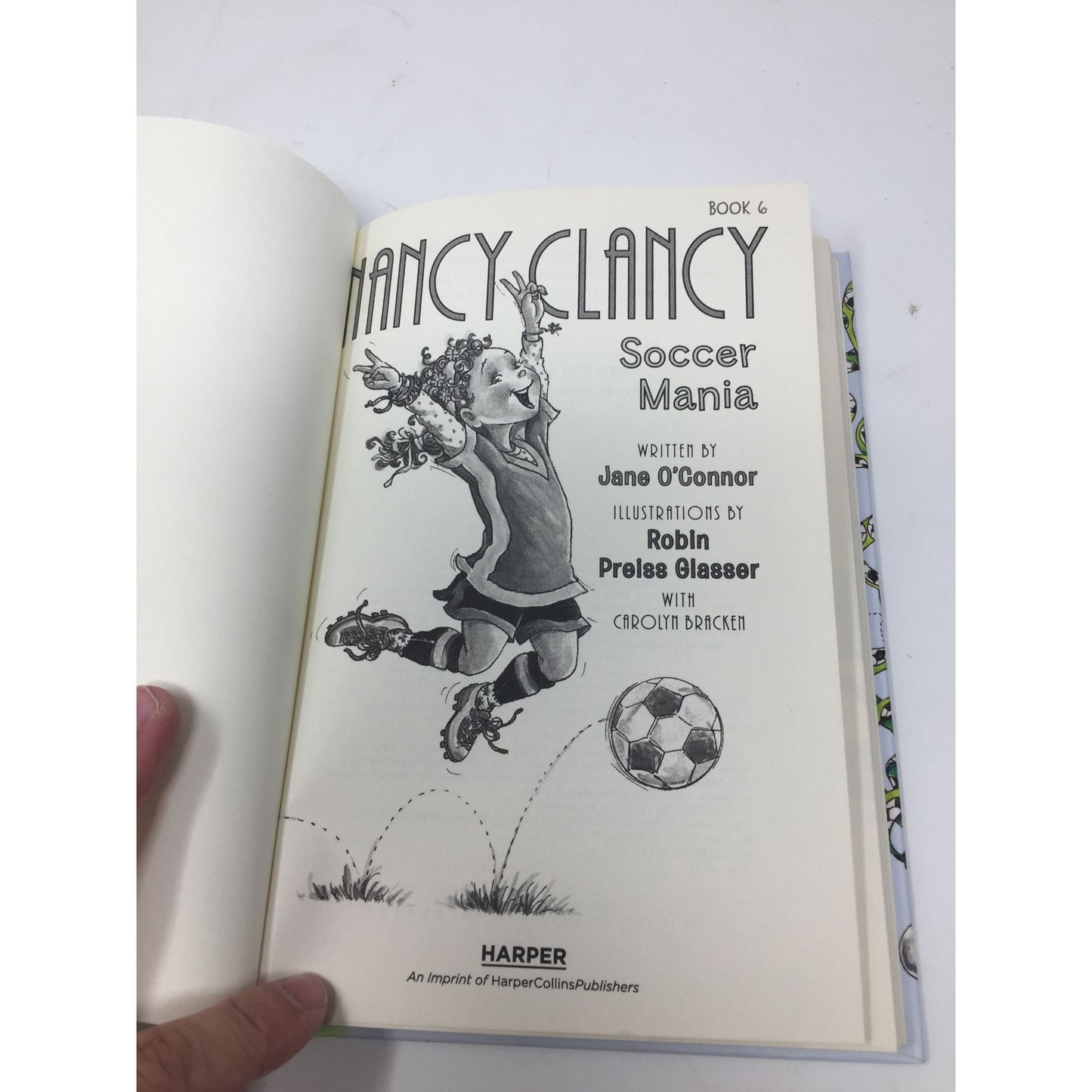 Nancy Clancy Soccer Mania by Jane O'Connor/Robin Glasser