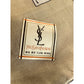 YSL Yves Saint Laurent Pocket Square Handkerchief / Scarf - Beige Plaid