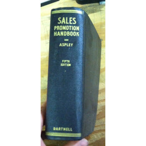 Vintage Sales Promotion Handbook - Aspley - Fifth Edition- Dartnell