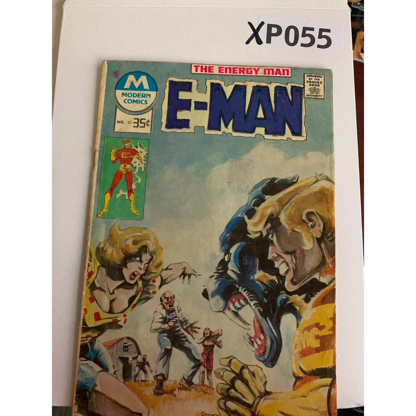 The Energy Man E-Man #10 Vintage Modern Comics Comic Book