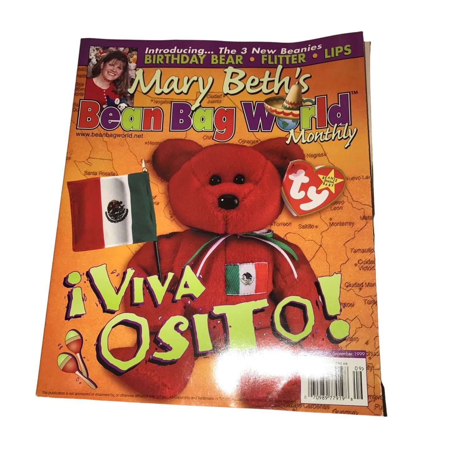 Mary Beth's Bean Bag World Monthly Set of 4 Vintage Collectible Magazines