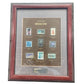 Vintage US Postage Stamps of Medicine Framed & Matted