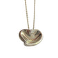 Tiffany and Co Elsa Peretti Full Heart (Curved Heart) Necklace 15"