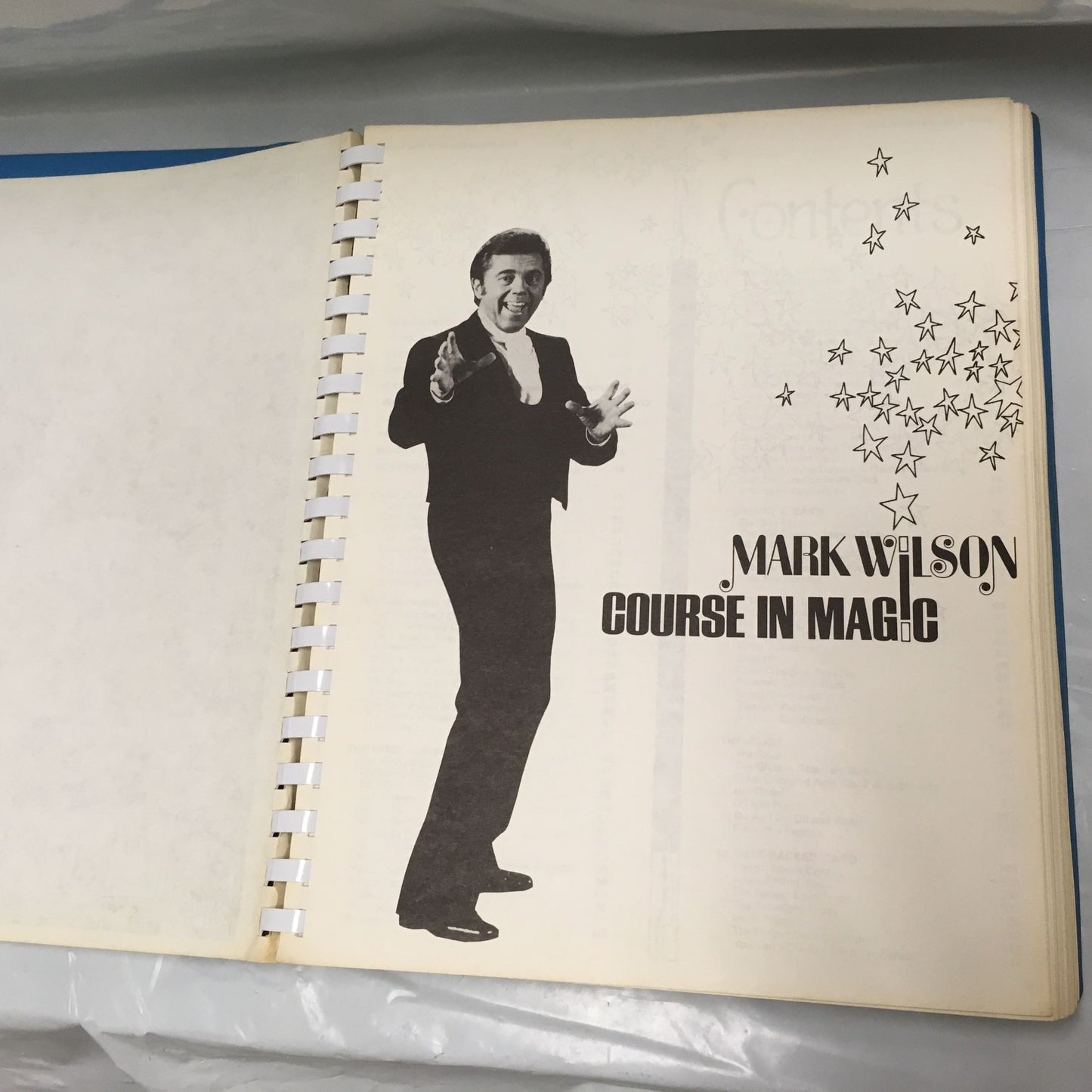 Mark Wilson Course in Magic Vintage Third Printing 1976 Magic Book