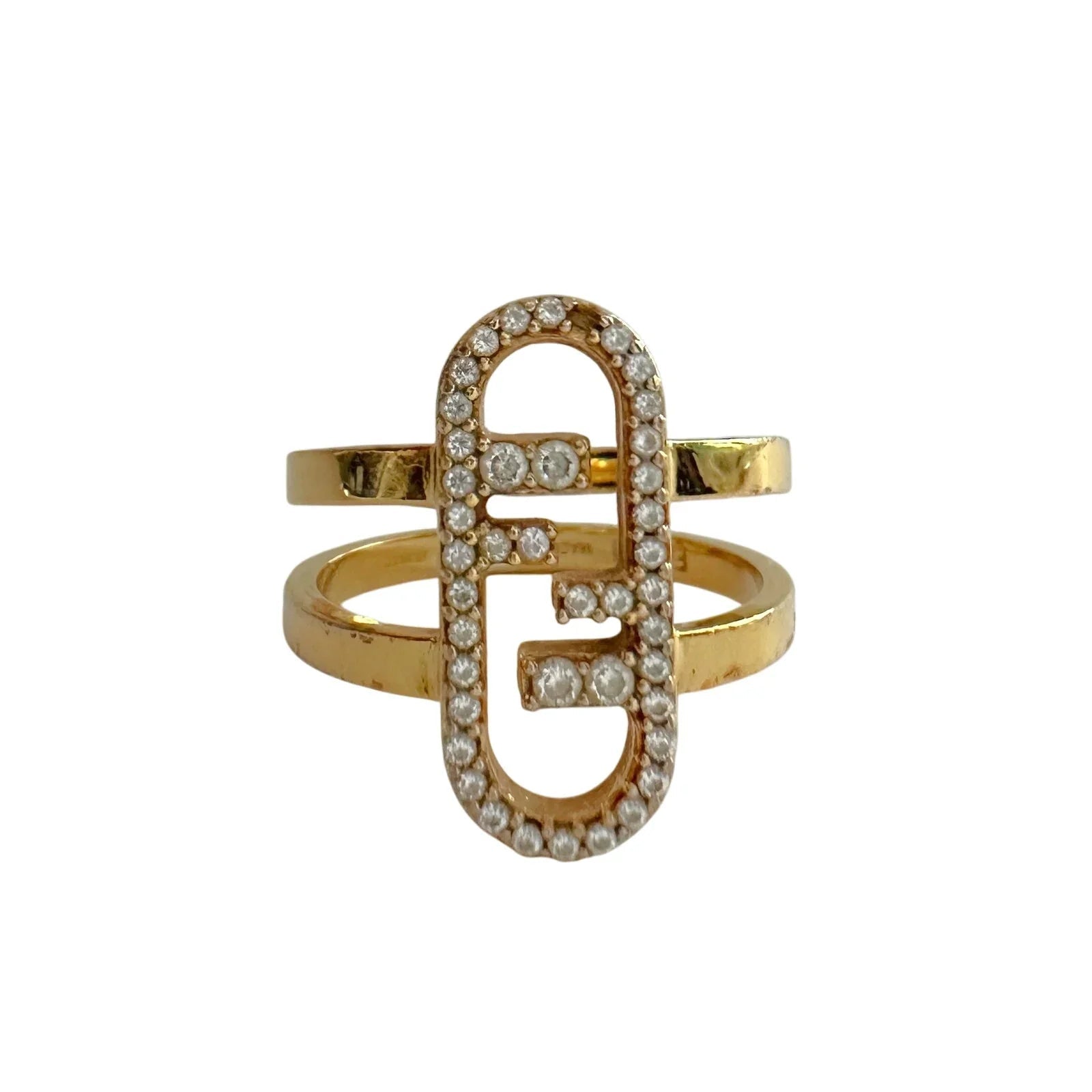 FENDI O'Lock Ring in magnetic close box - Size 6 - Fendi - Ring - A+ Stuff