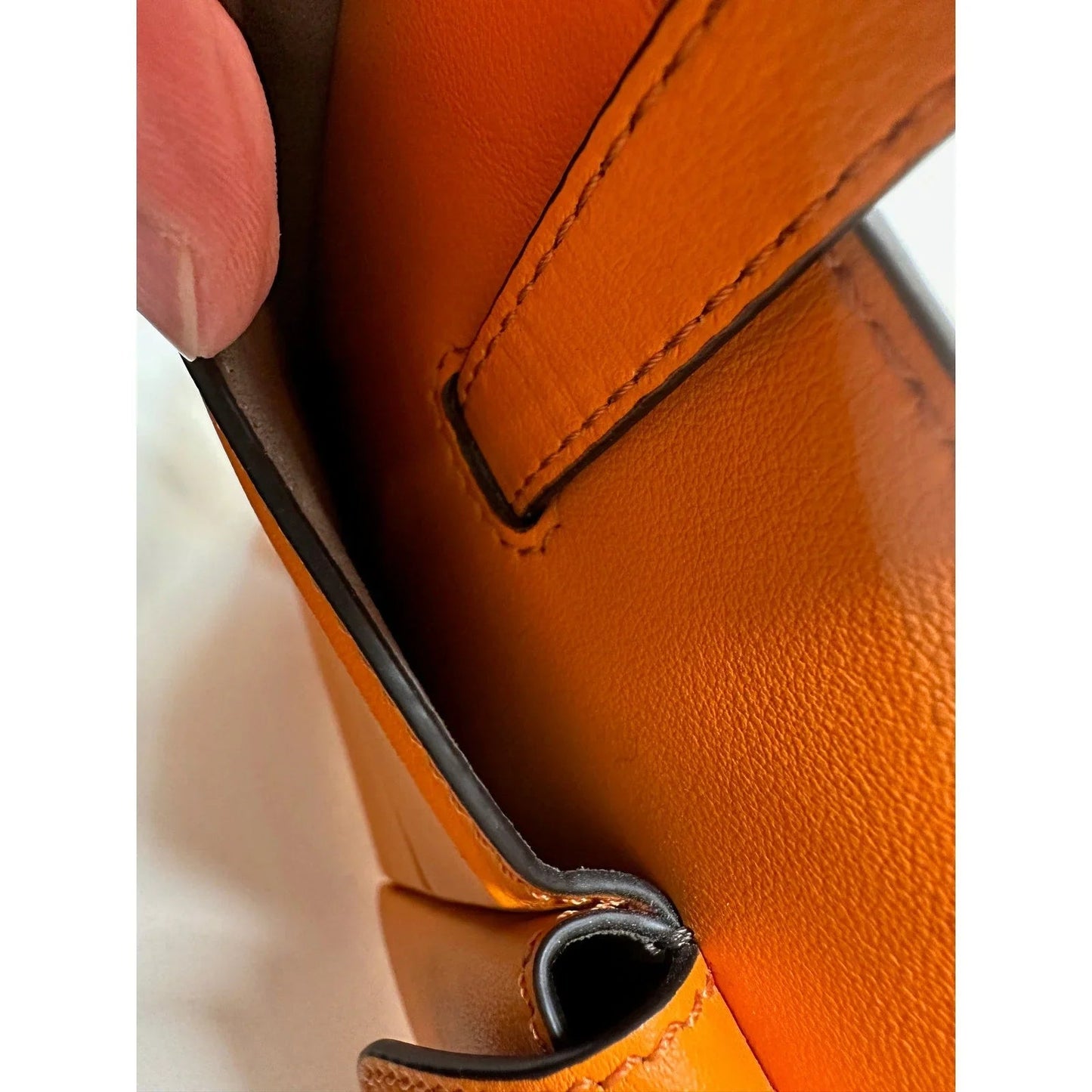 Fendi Peekaboo Defender PVC Clutch Bag Orange - Small - Fendi - Clutch Bag - A+ Stuff