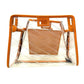 Fendi Peekaboo Defender PVC Clutch Bag Orange - Small - Fendi - Clutch Bag - A+ Stuff