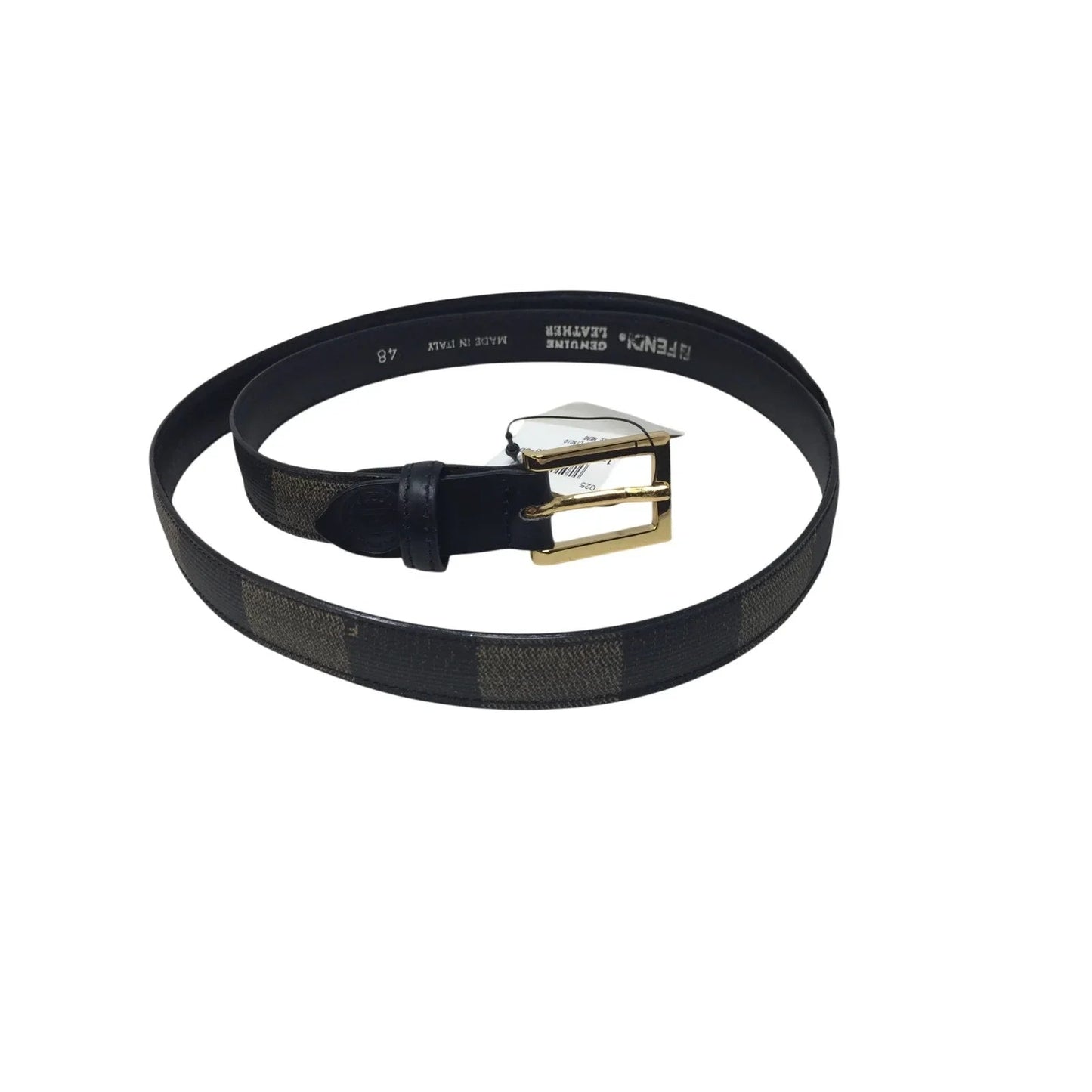 Fendi Vintage Penguin Stripe Belt in Box with Tag - Fendi - Belt - A+ Stuff