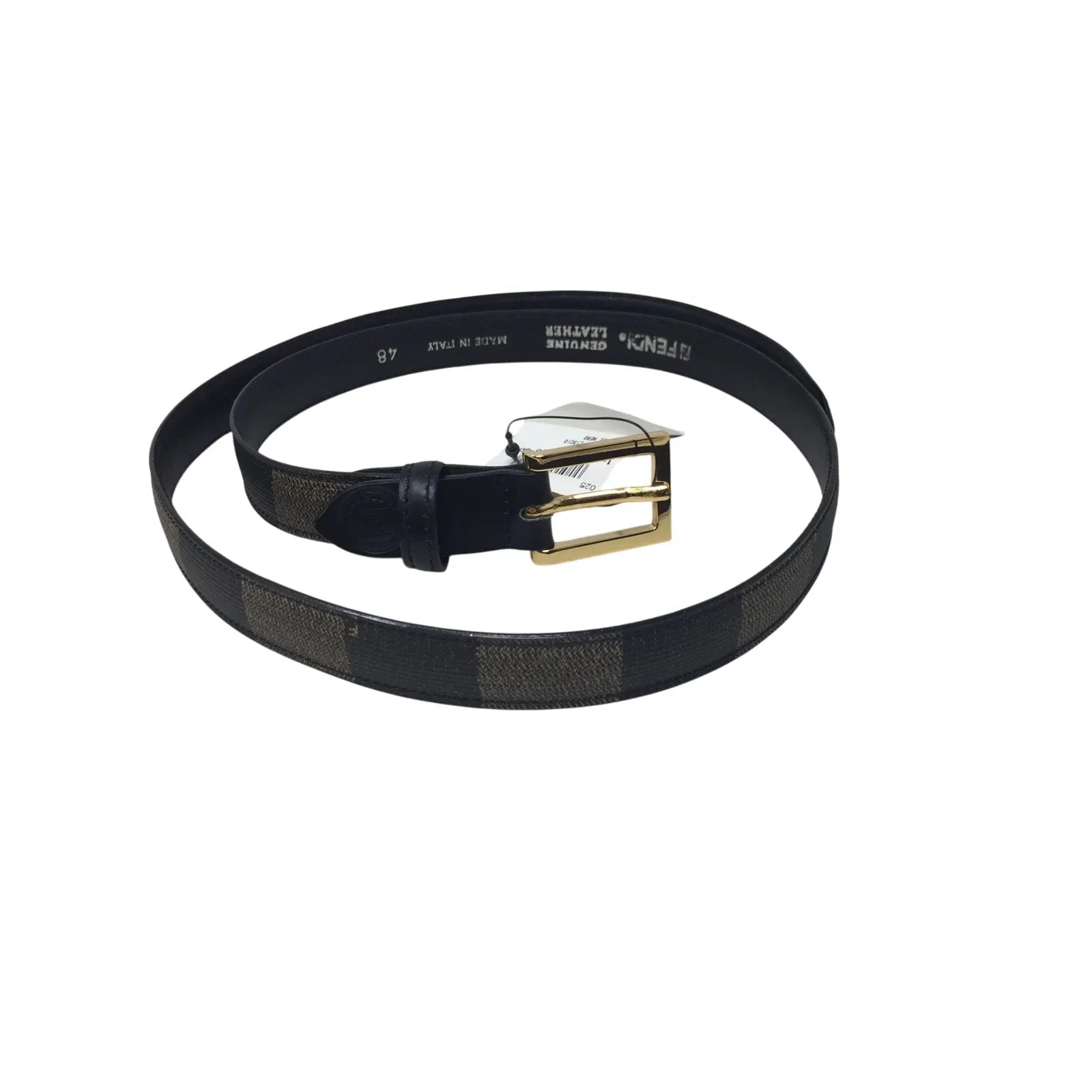 Fendi Vintage Penguin Stripe Belt in Box with Tag - Fendi - Belt - A+ Stuff