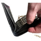 Ferragamo Bi - fold Wallet - Double Gancini Enamel Black - Salvatore Ferragamo - Wallet - A+ Stuff