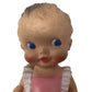 Vintage Collectible Kewpie Doll with Neat Hair/Dress- Slight Squeak when you squeeze doll