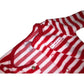Baby CHRISTMAS Pajamas - SANTA'S HELPER Red/White Striped Sleeper infants 3 Mos