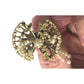 Vintage Mid-Century Matching Gold Tone Filigree Faux Pearl Twin Brooch Set A+ Stuff  A+ Stuff pin