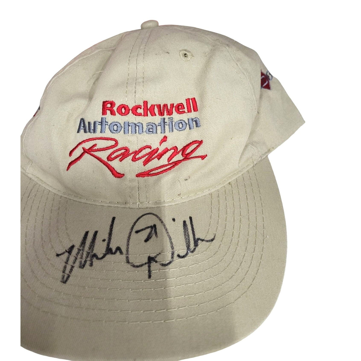 NASCAR Mike Dillon Autographed Hats & Rockwell Automation Cooler Bag Lot Rockwell Automation Racing  A+ Stuff Sports Collectibles