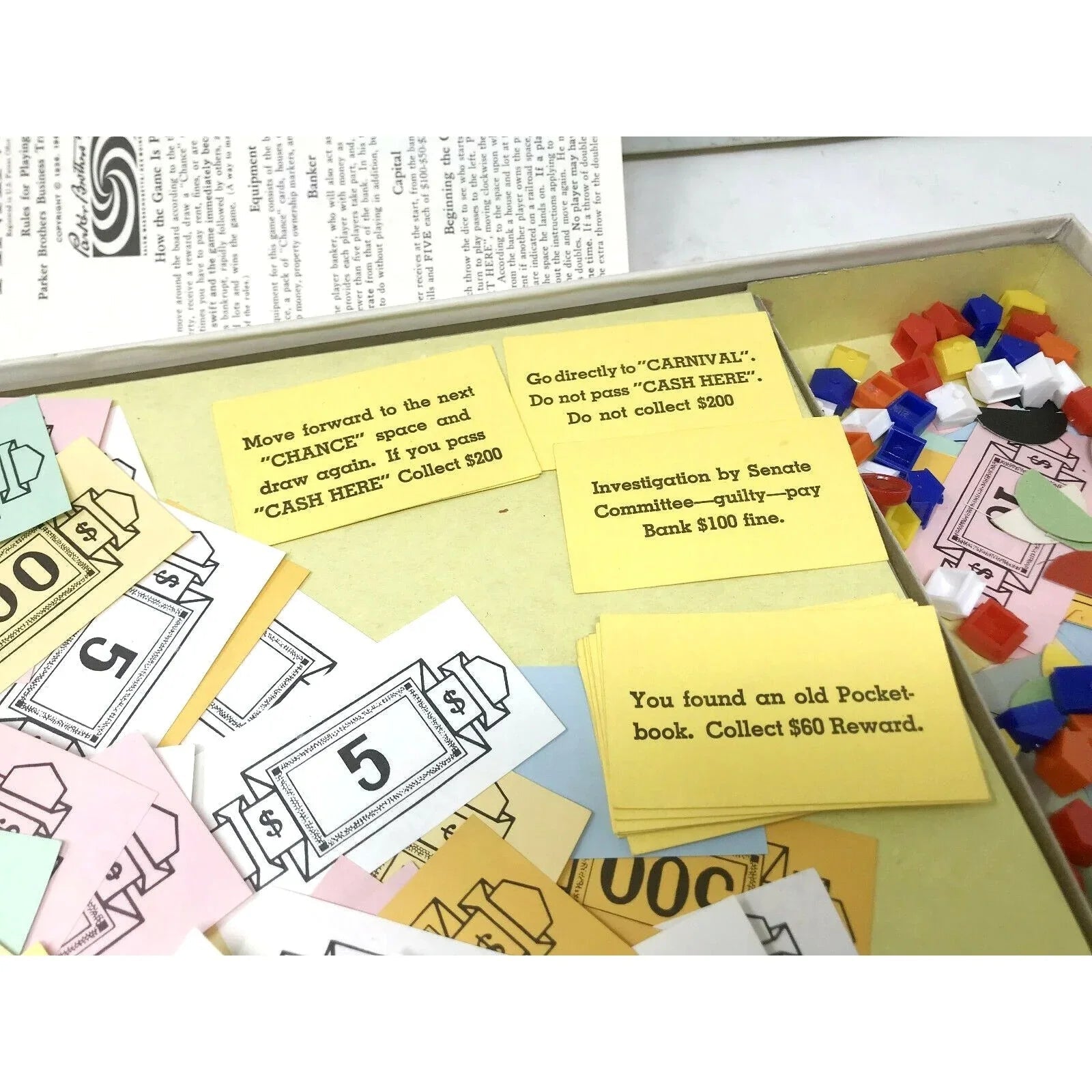 FINANCE Board GAME Parker Brothers 1958 Business Trading Family - Parker Brothers - A+ Stuff