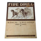 FIRE DRILL MARCH TWO STEP BY HARRY J LINCOLN - A+ Stuff - SHEET MUSIC - A+ Stuff