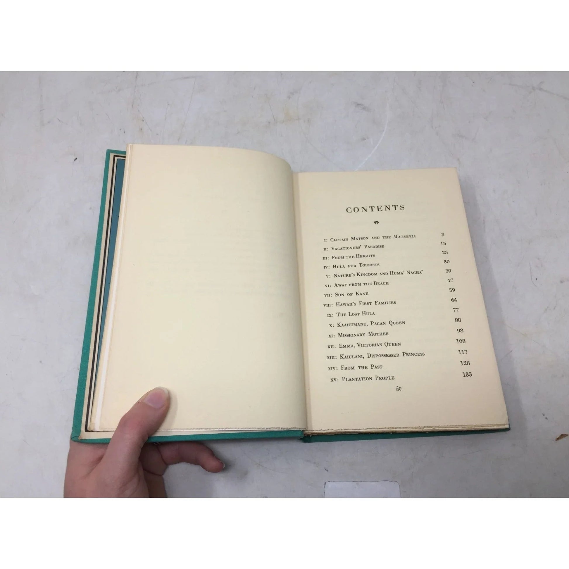 first edition hardcover book titled Our Hawaii by Erna Fergusson, published by Alfred A. Knopf in 1947. - unbranded - Vintage Books - A+ Stuff