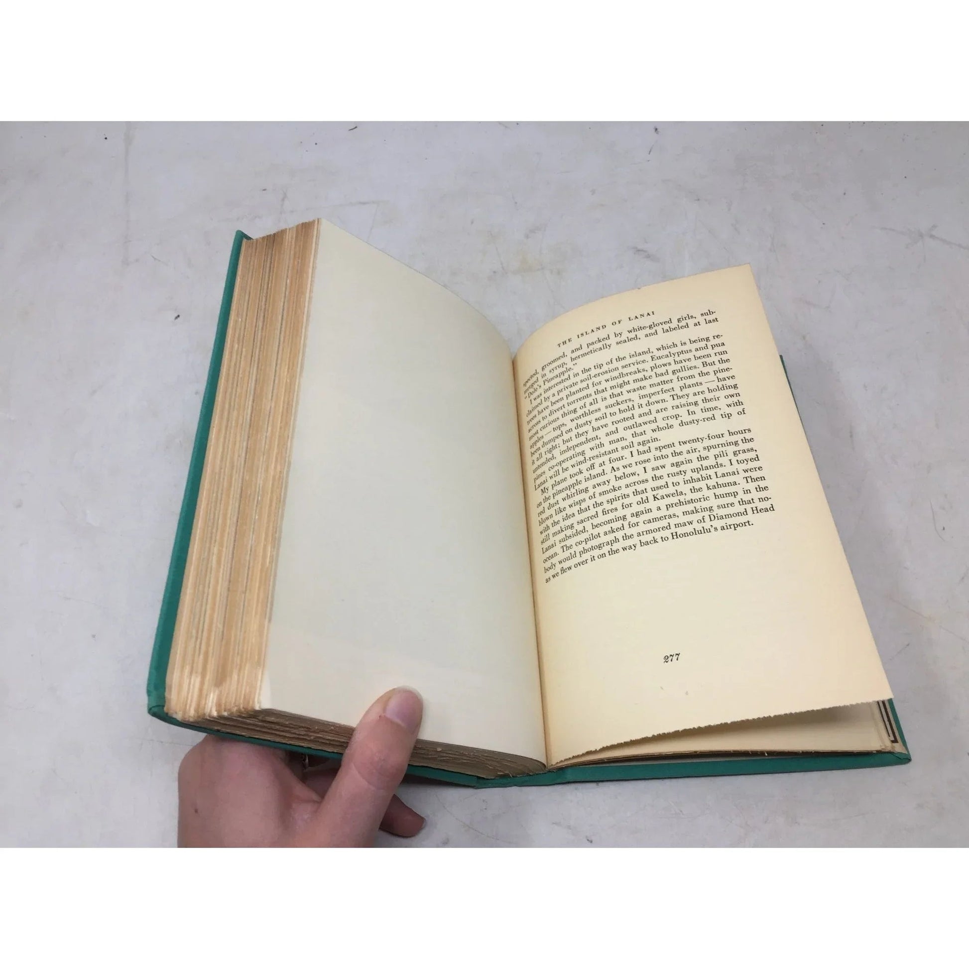 first edition hardcover book titled Our Hawaii by Erna Fergusson, published by Alfred A. Knopf in 1947. - unbranded - Vintage Books - A+ Stuff