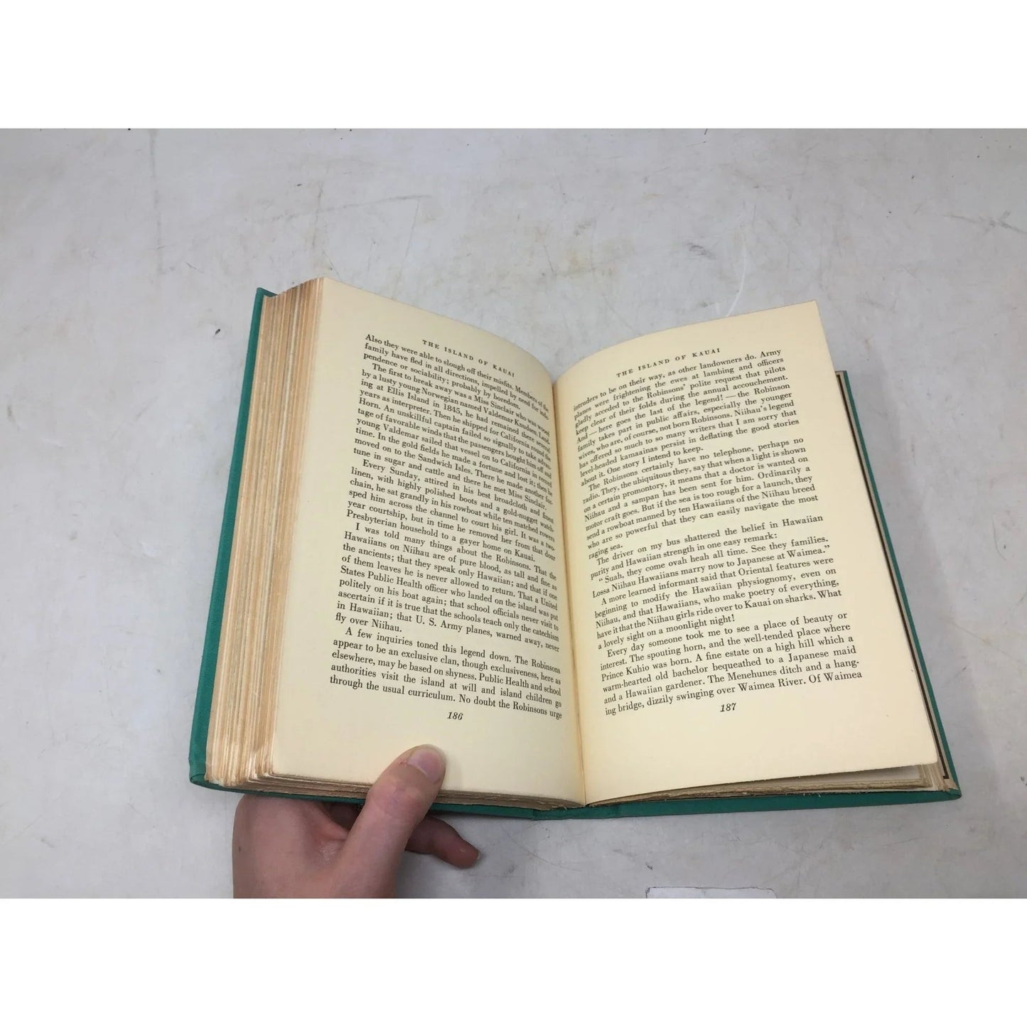 first edition hardcover book titled Our Hawaii by Erna Fergusson, published by Alfred A. Knopf in 1947. - unbranded - Vintage Books - A+ Stuff