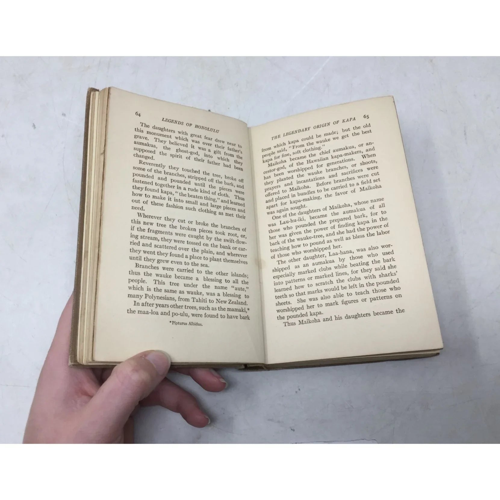 first edition hardcover copy of Legends of Old Honolulu by W. D. Westervelt. - unbranded - Vintage Books - A+ Stuff