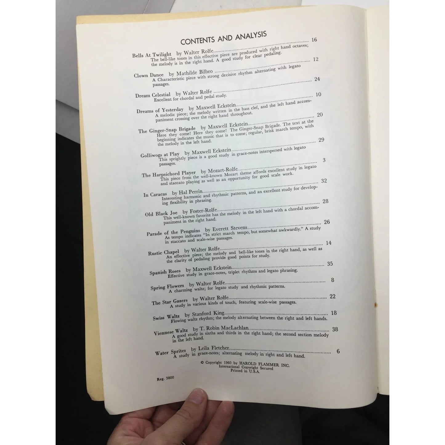 Flammer's Blue Ribbon Piano Album of Teaching Prices - A+ Stuff - SHEET MUSIC - A+ Stuff