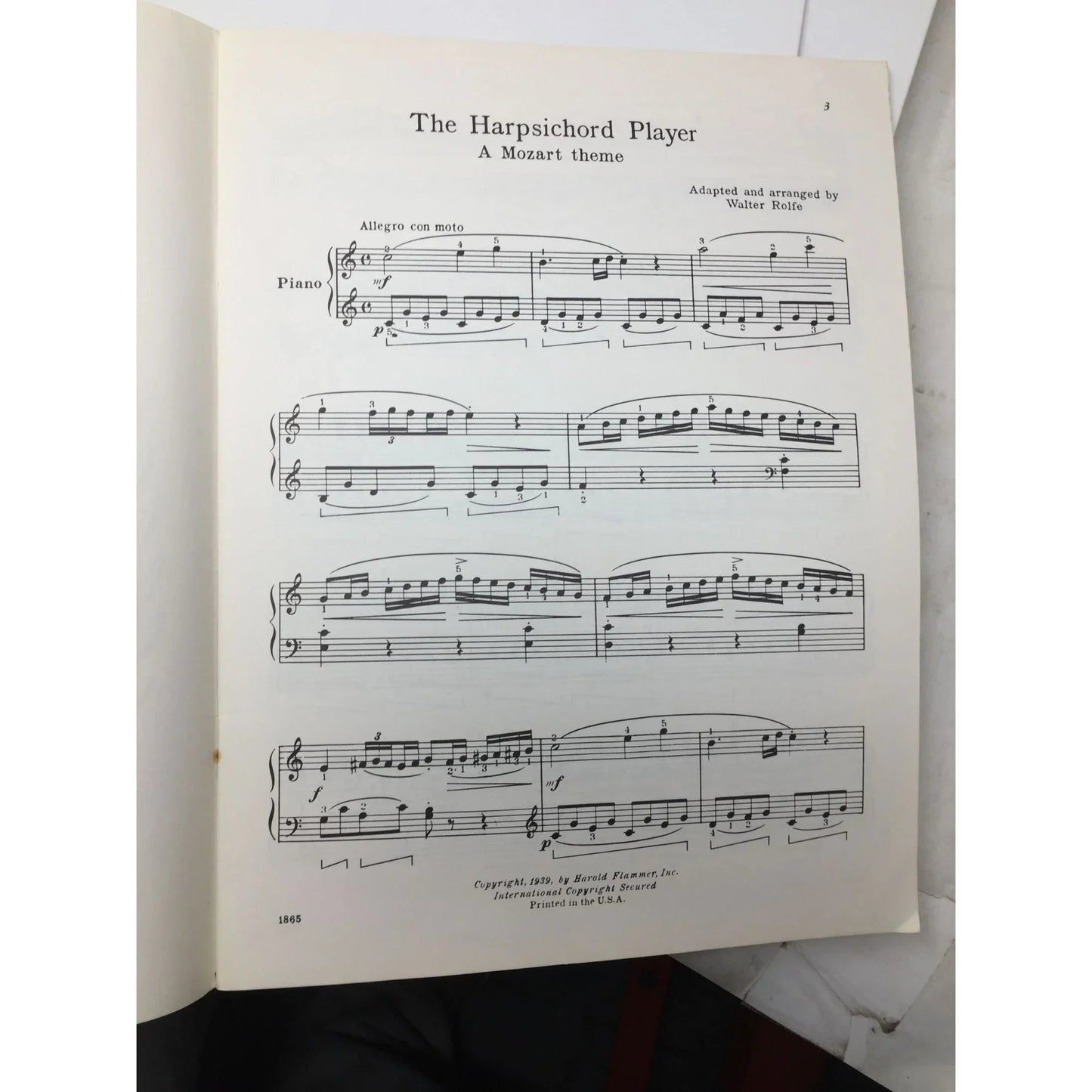 Flammer's Blue Ribbon Piano Album of Teaching Prices - A+ Stuff - SHEET MUSIC - A+ Stuff