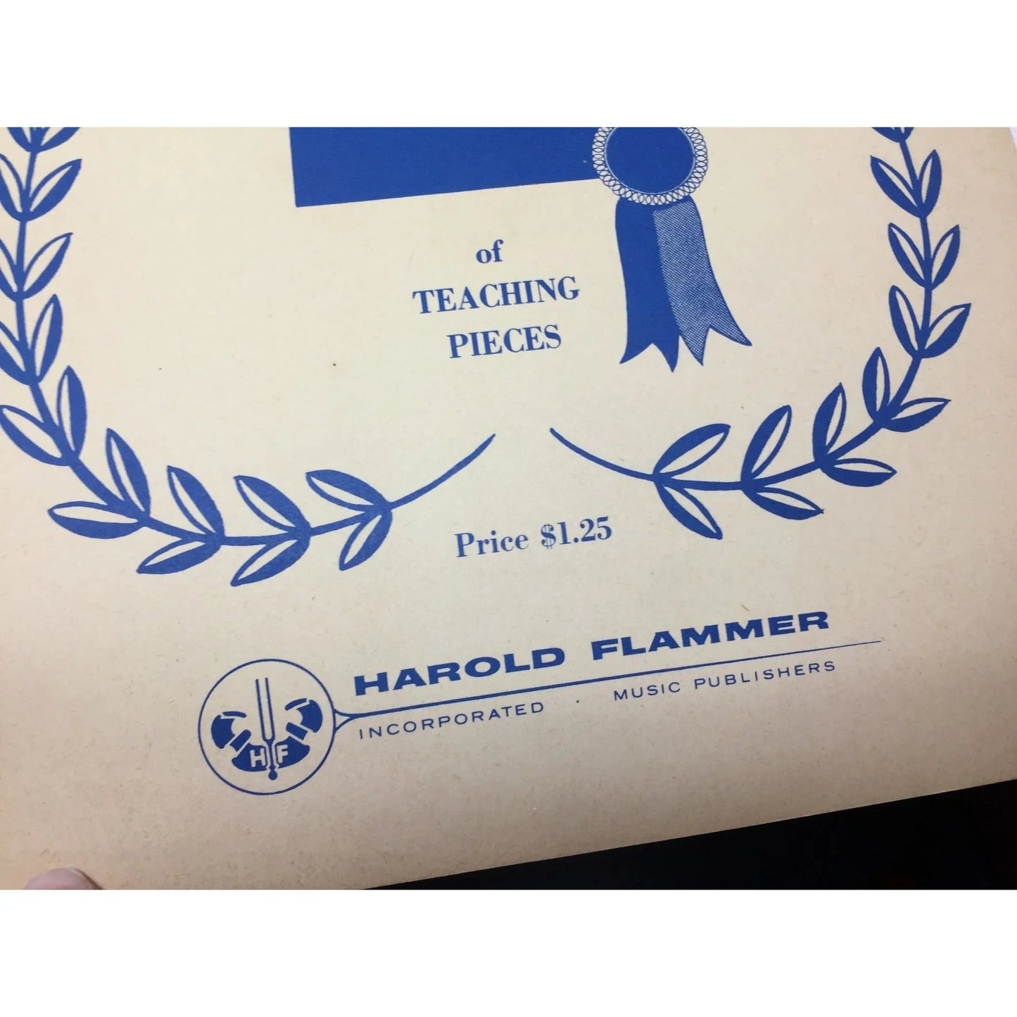 Flammer's Blue Ribbon Piano Album of Teaching Prices - A+ Stuff - SHEET MUSIC - A+ Stuff