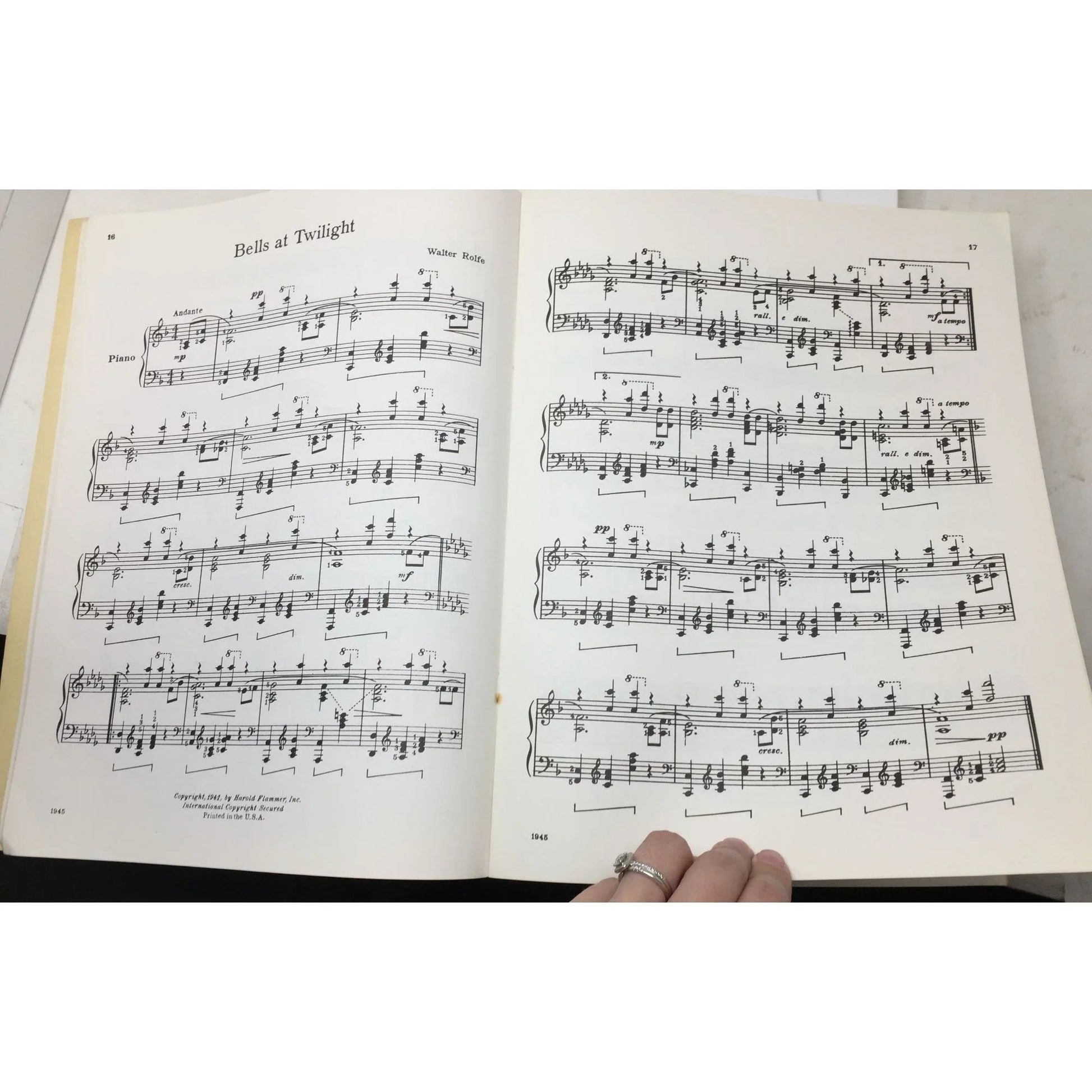 Flammer's Blue Ribbon Piano Album of Teaching Prices - A+ Stuff - SHEET MUSIC - A+ Stuff