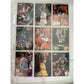 Fleer 1996 - 97 NBA Basketball Trading Cards Lot - 5 Double Sided Binder Pages - Fleer - A+ Stuff
