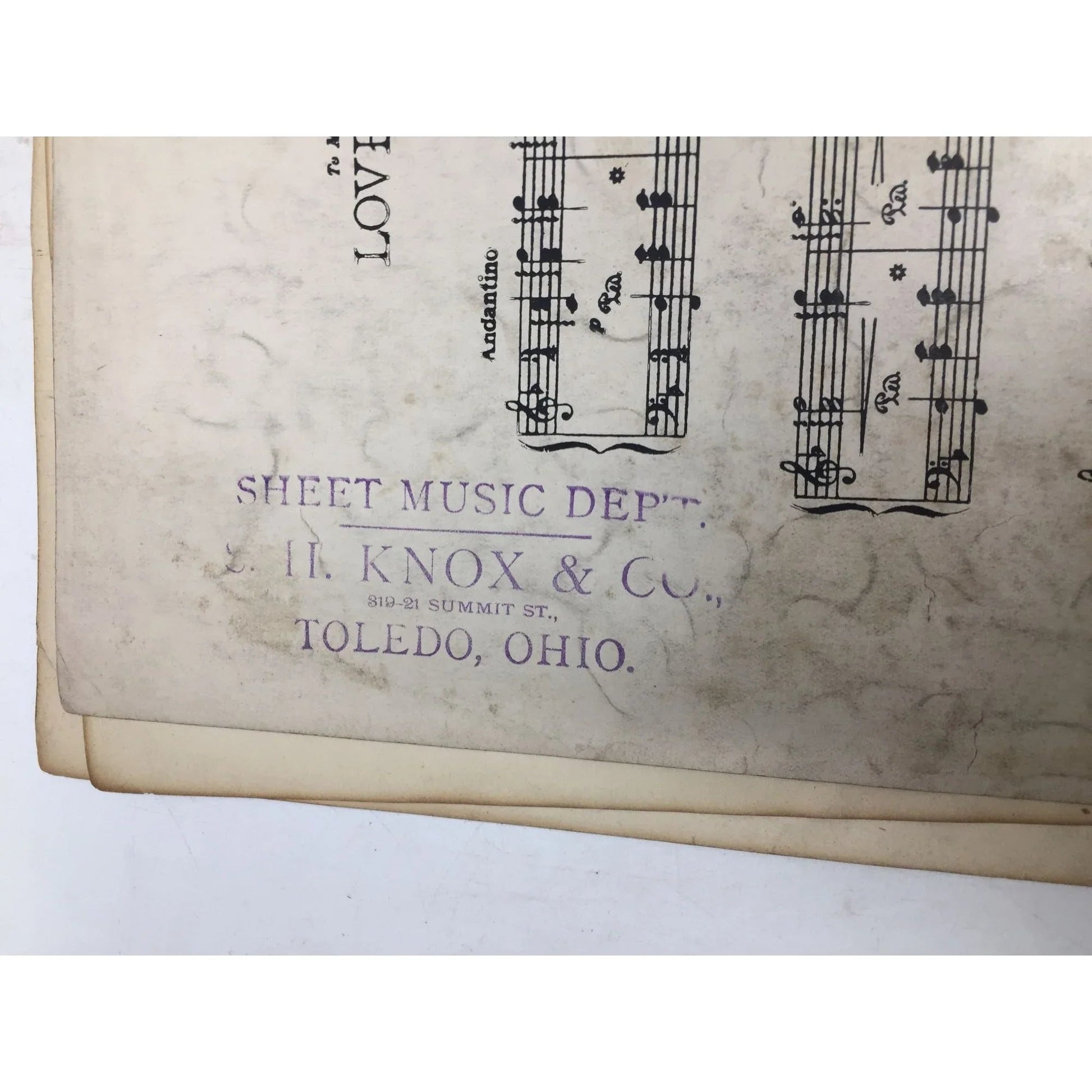 ''FLOWER SONG'' BY GUSTAV LANGE SHEET MUSIC - A+ Stuff - SHEET MUSIC - A+ Stuff