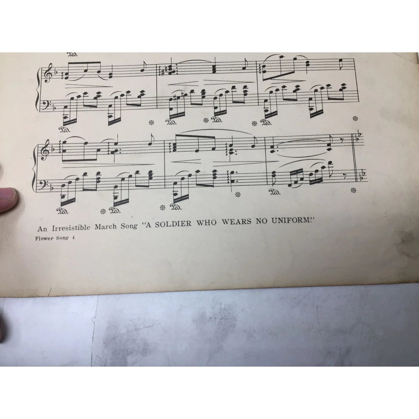 ''FLOWER SONG'' BY GUSTAV LANGE SHEET MUSIC - A+ Stuff - SHEET MUSIC - A+ Stuff