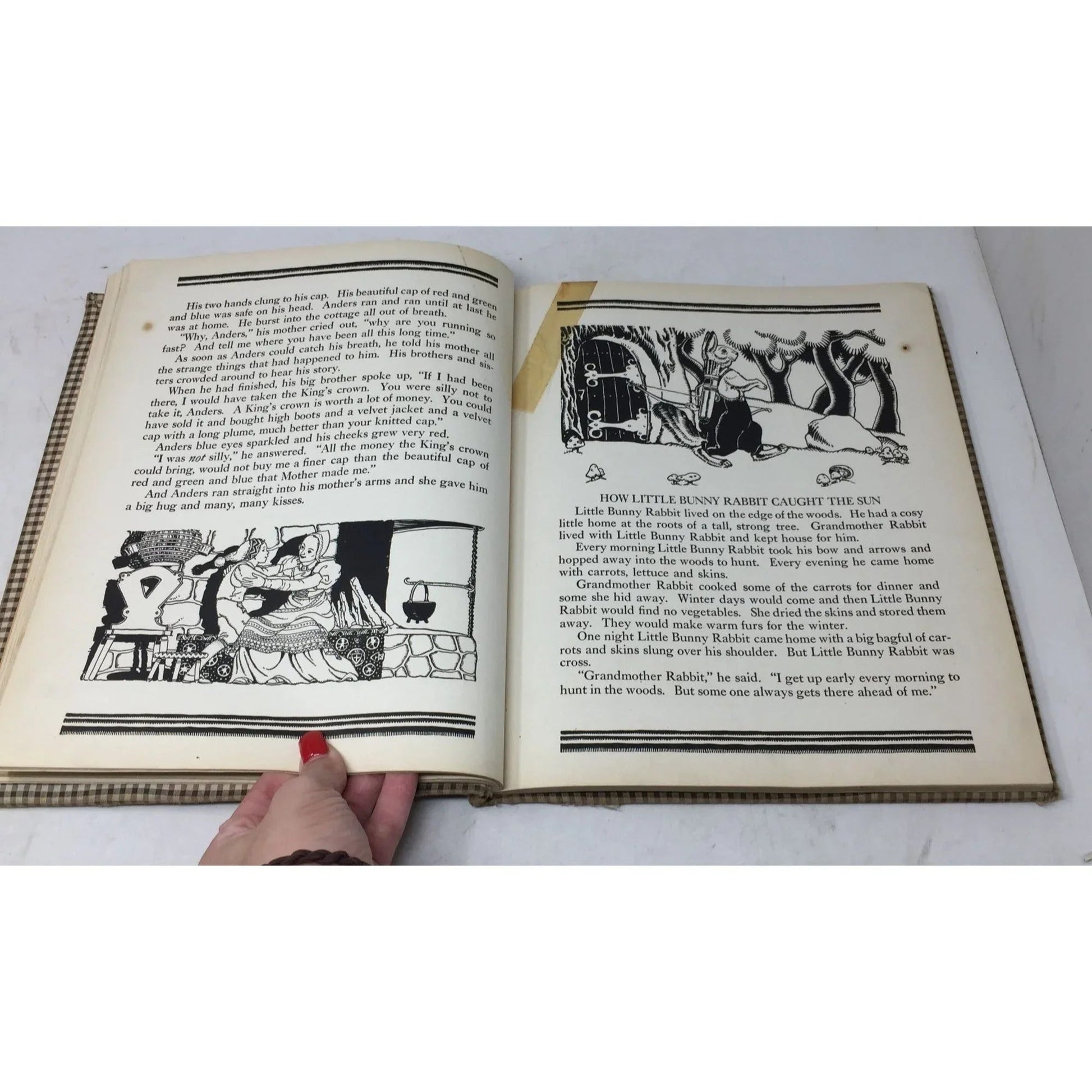 ''FOLK TALES CHILDREN LOVE'' Vintage Children's Book - A+ Stuff - Books - A+ Stuff