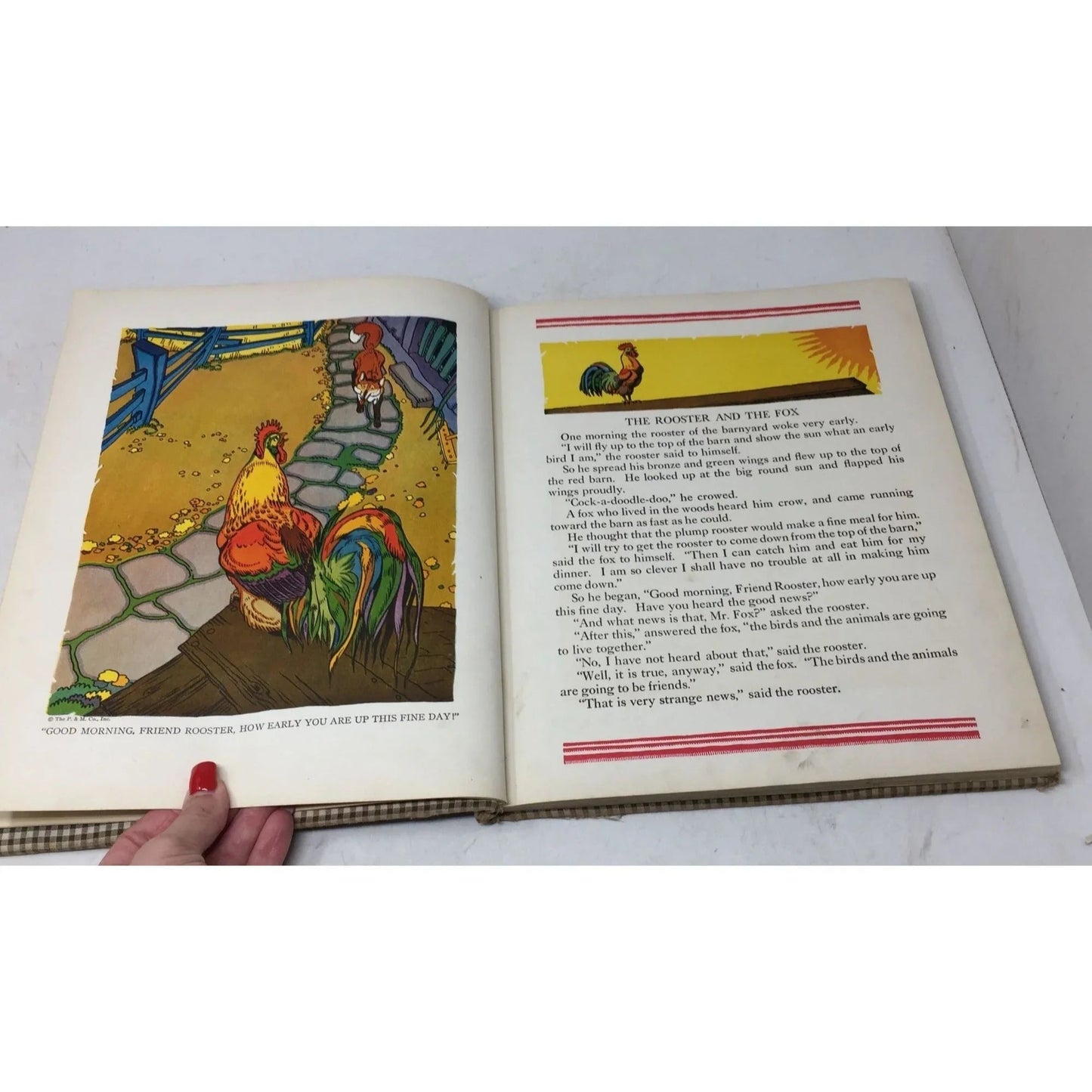 ''FOLK TALES CHILDREN LOVE'' Vintage Children's Book - A+ Stuff - Books - A+ Stuff