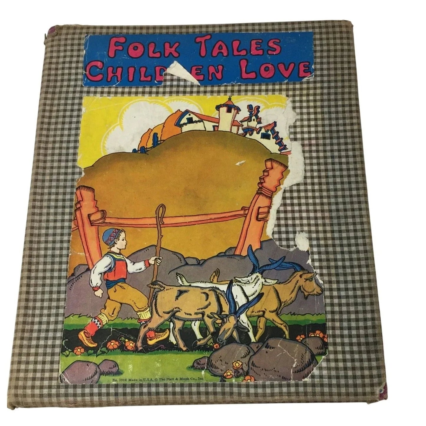 ''FOLK TALES CHILDREN LOVE'' Vintage Children's Book - A+ Stuff - Books - A+ Stuff