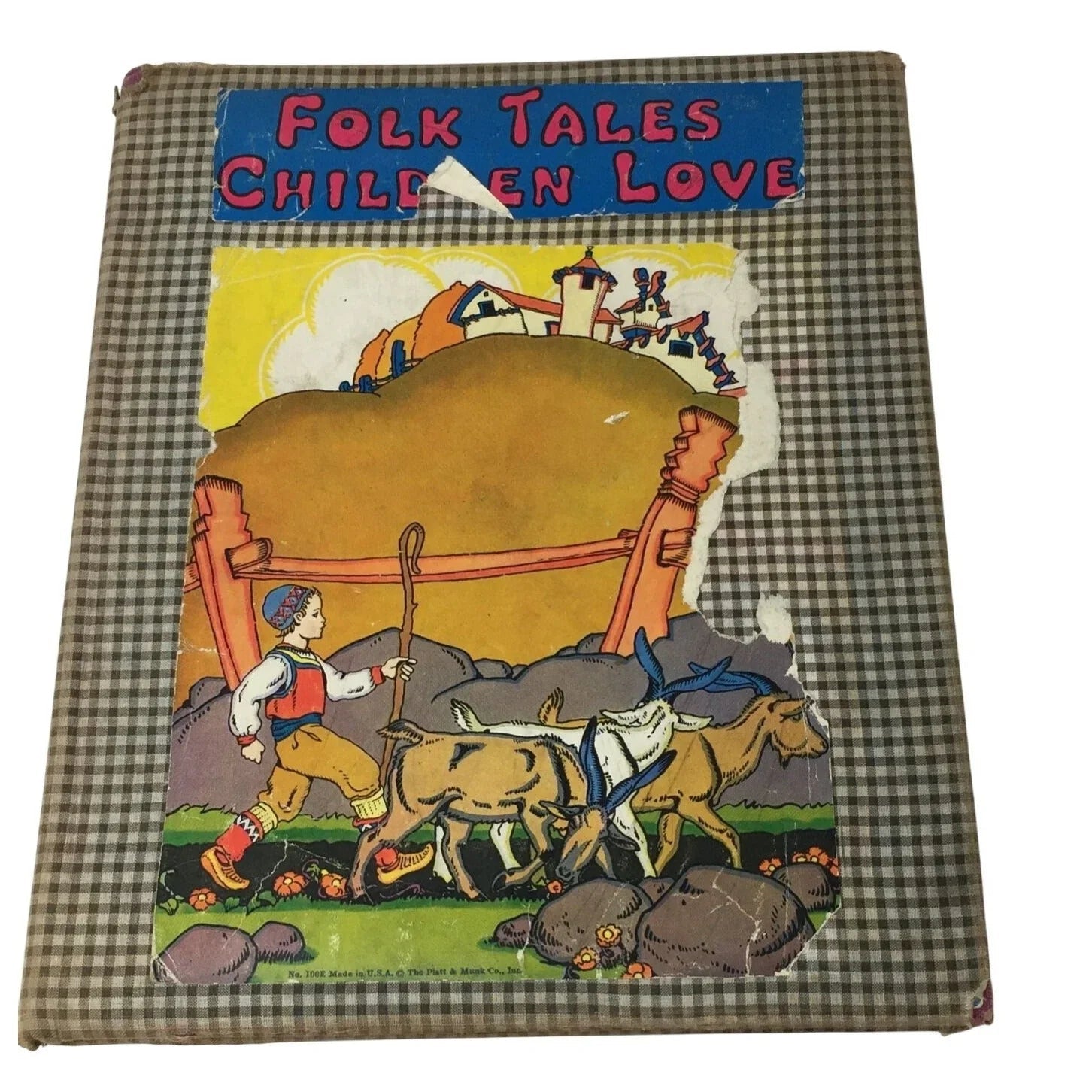 ''FOLK TALES CHILDREN LOVE'' Vintage Children's Book - A+ Stuff - Books - A+ Stuff
